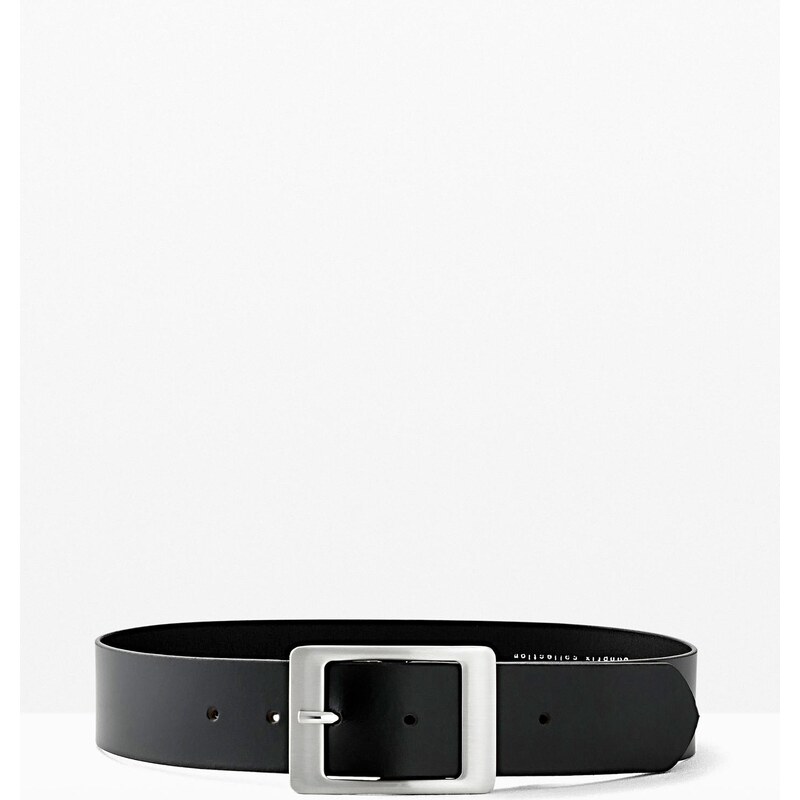 bonprix Kožený opasok, farba čierna 44732142