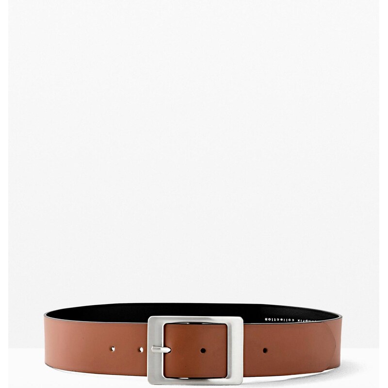 bonprix Kožený opasok, farba hnedá 44732143