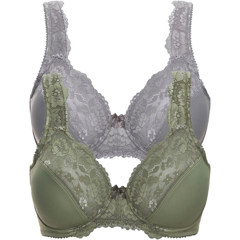 bonprix Minimizer podprsenka s vystuženými ramienkami (2 ks), farba 44741988