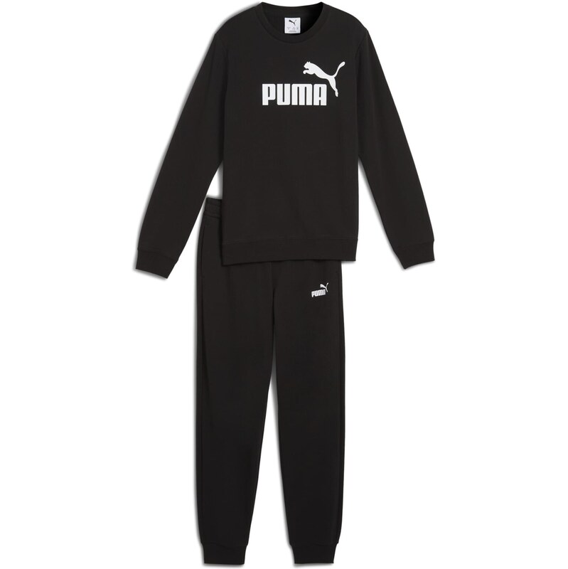 PUMA Joggingová súprava Essentials No. 1 čierna / biela 67631229