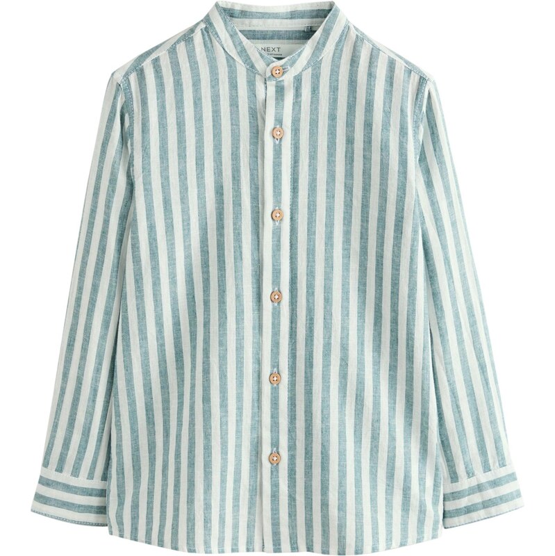 Next Košeľa zelená / biela 67631593