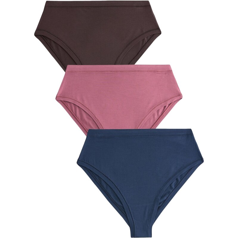 Next Nohavičky námornícka modrá / čokoládová / staroružová 67631615