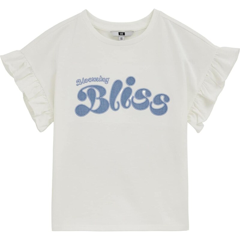 WE Fashion Tričko modrá / biela 67631671