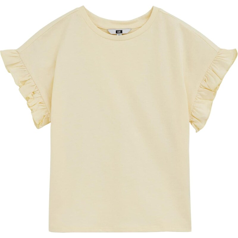 WE Fashion Tričko svetložltá 67631669