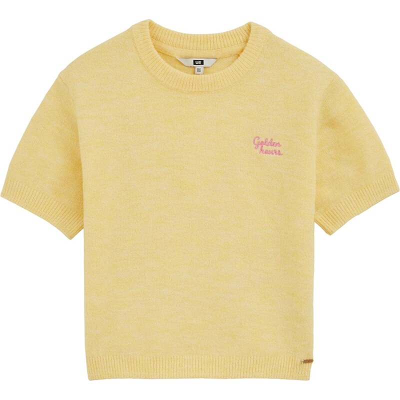 WE Fashion Sveter svetložltá / staroružová 67631728