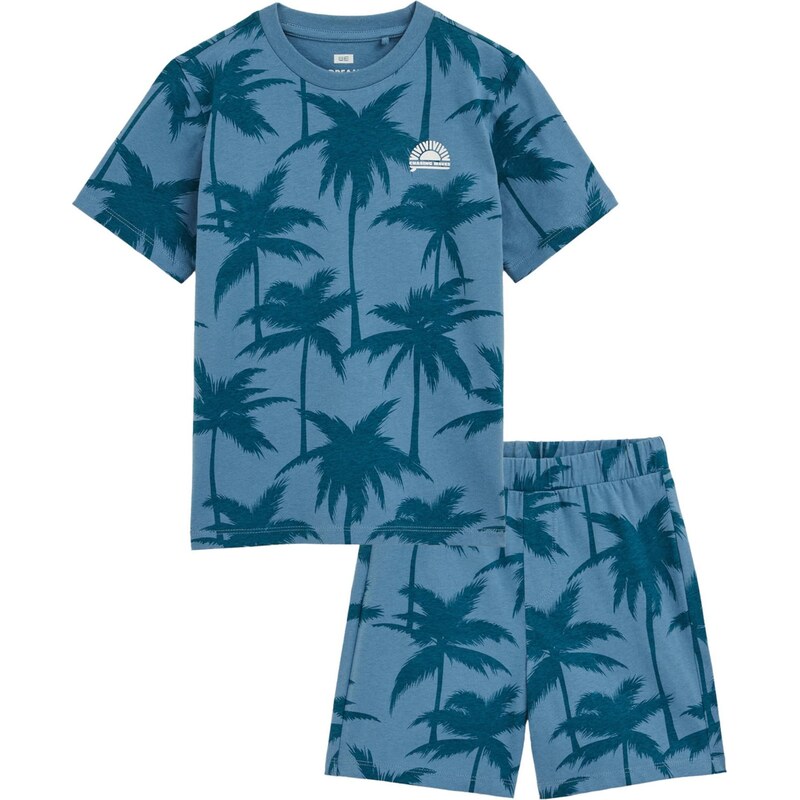 WE Fashion Pyžamo opálová / modrozelená 67631739