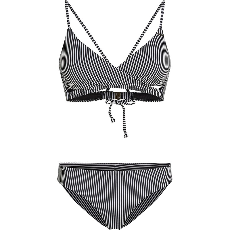 ONEILL Bikiny Essentials Baay Maoi čierna / biela 67631789