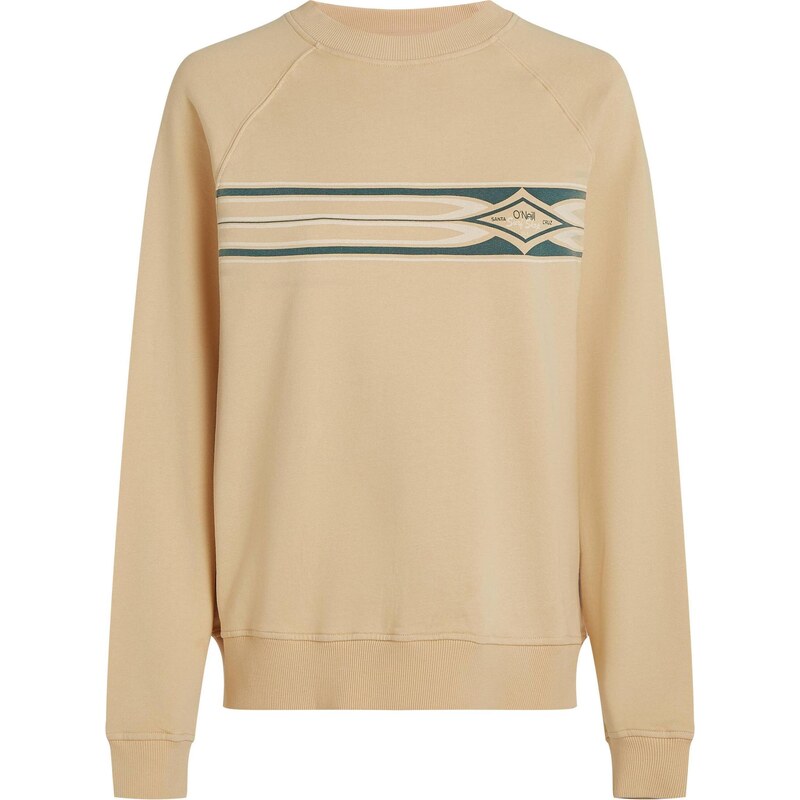 ONEILL Mikina béžová / smaragdová / biela 67631778