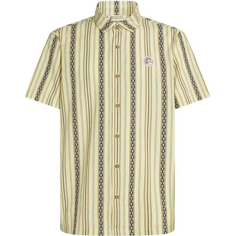 ONEILL Košeľa Originals Jacquard svetložltá / limetová 67631839