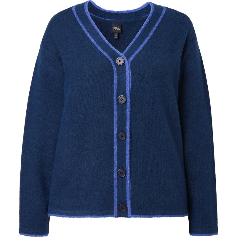 Ulla Popken Kardigán modrá / tmavomodrá 67631917