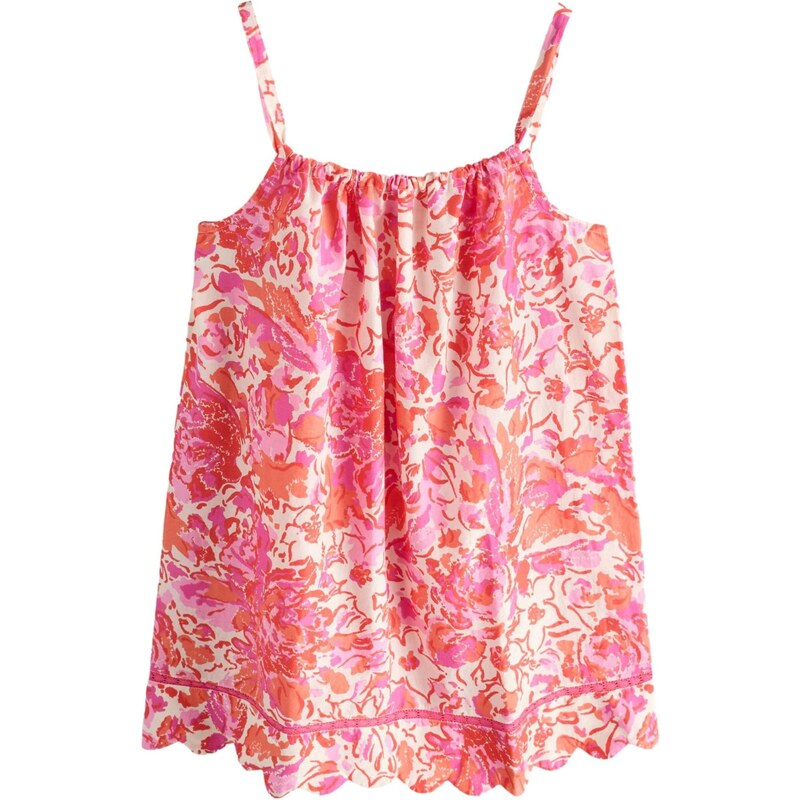 LAURA ASHLEY Nočná košieľka nebielená / levanduľová / marhuľová / 67631939