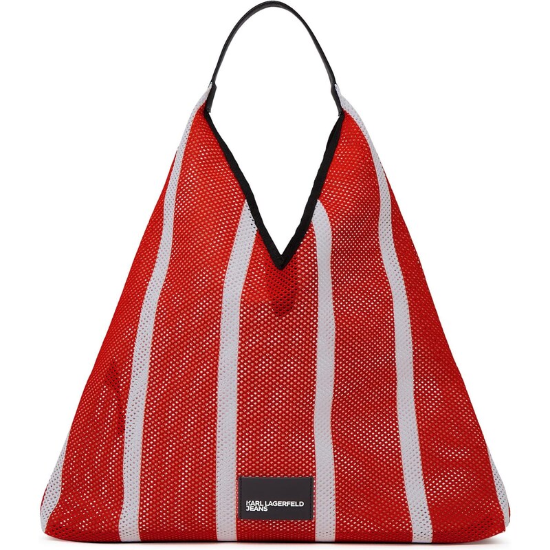 KARL LAGERFELD JEANS Shopper červená / biela 67631953