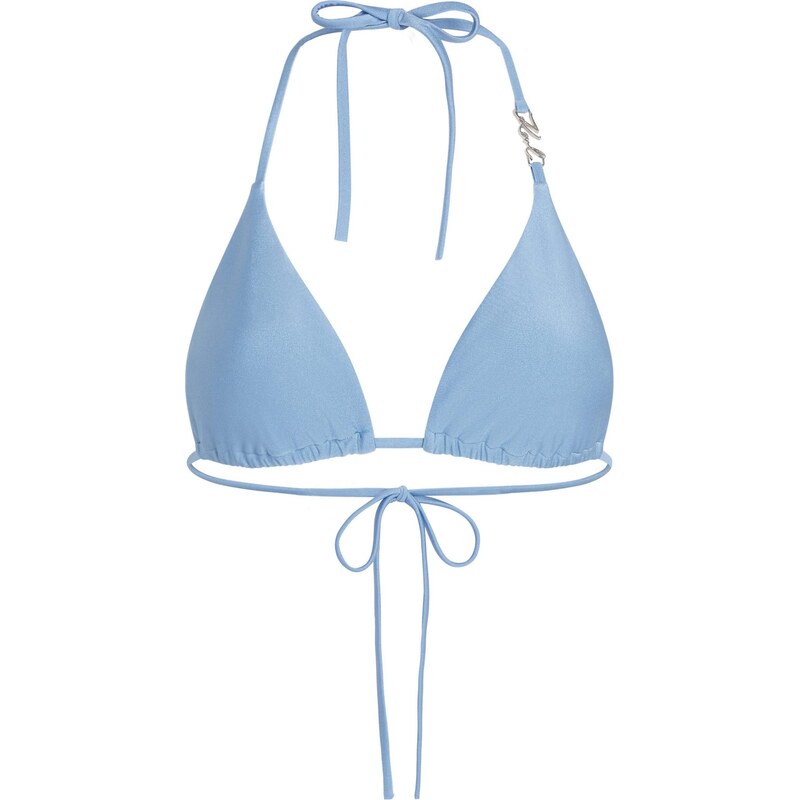 Karl Lagerfeld Bikinový top pastelovo modrá 67631972