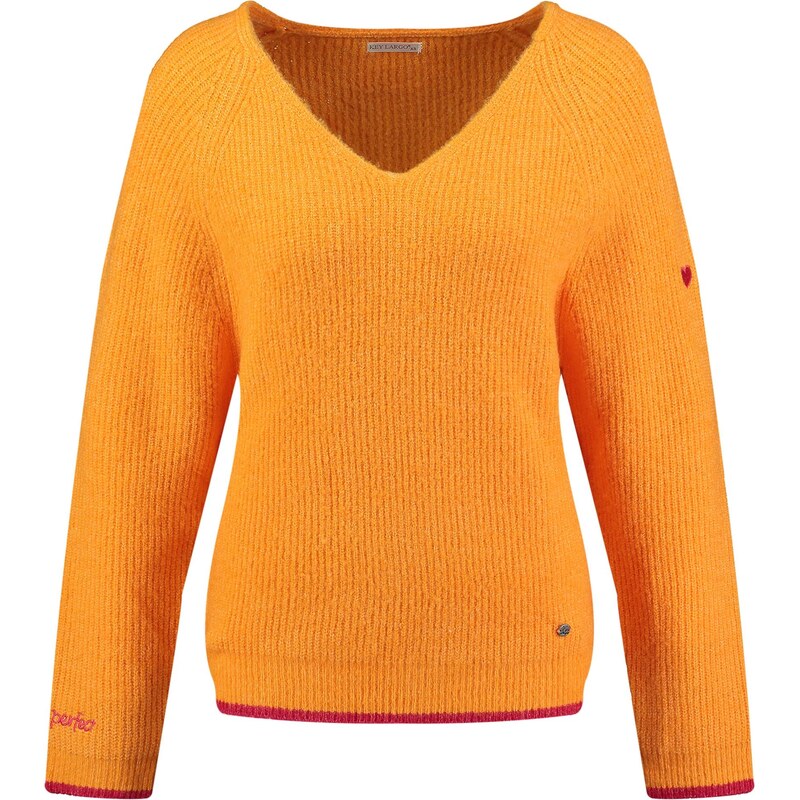 Key Largo Sveter Caro oranžová / červená 67632001