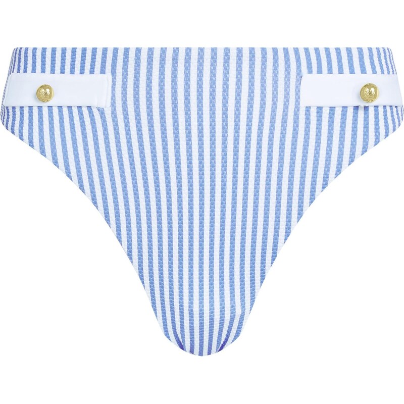 Karl Lagerfeld Bikinové nohavičky svetlomodrá / biela 67632003