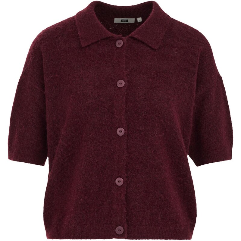 WE Fashion Kardigán vínovo červená 67632075