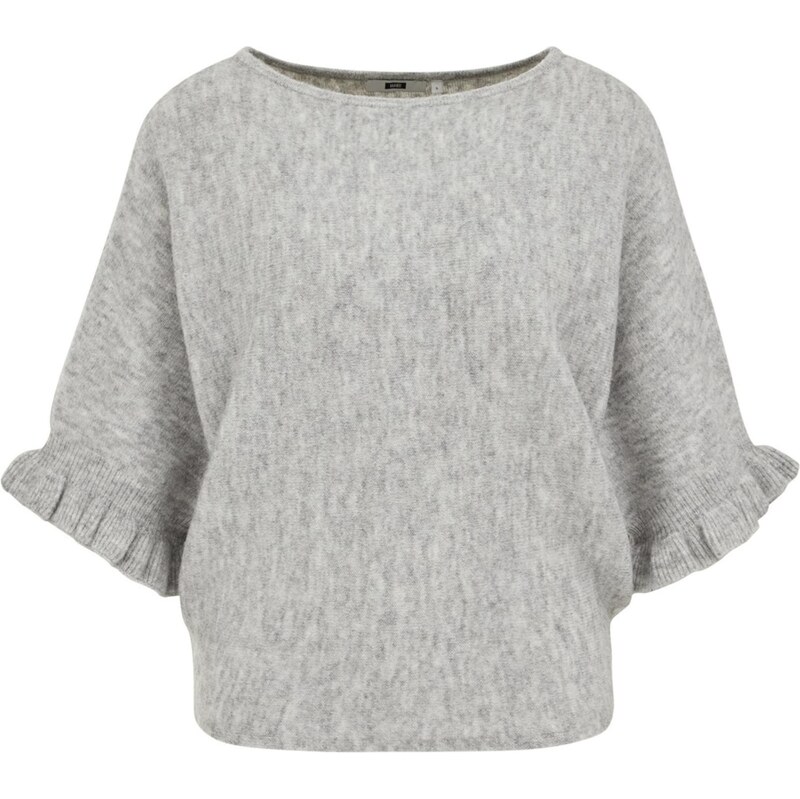 WE Fashion Sveter sivá melírovaná 67632070