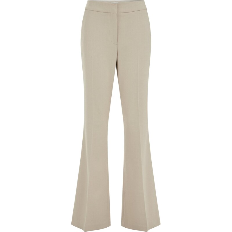 WE Fashion Nohavice s pukmi piesková 67632077