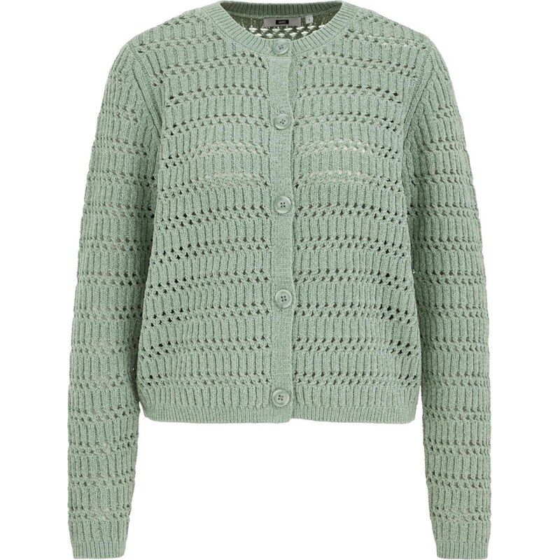 WE Fashion Kardigán pastelovo zelená 67632069