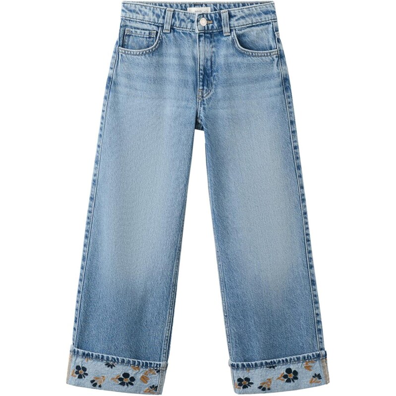 MANGO KIDS Džínsy Betsy modrá denim 67632104