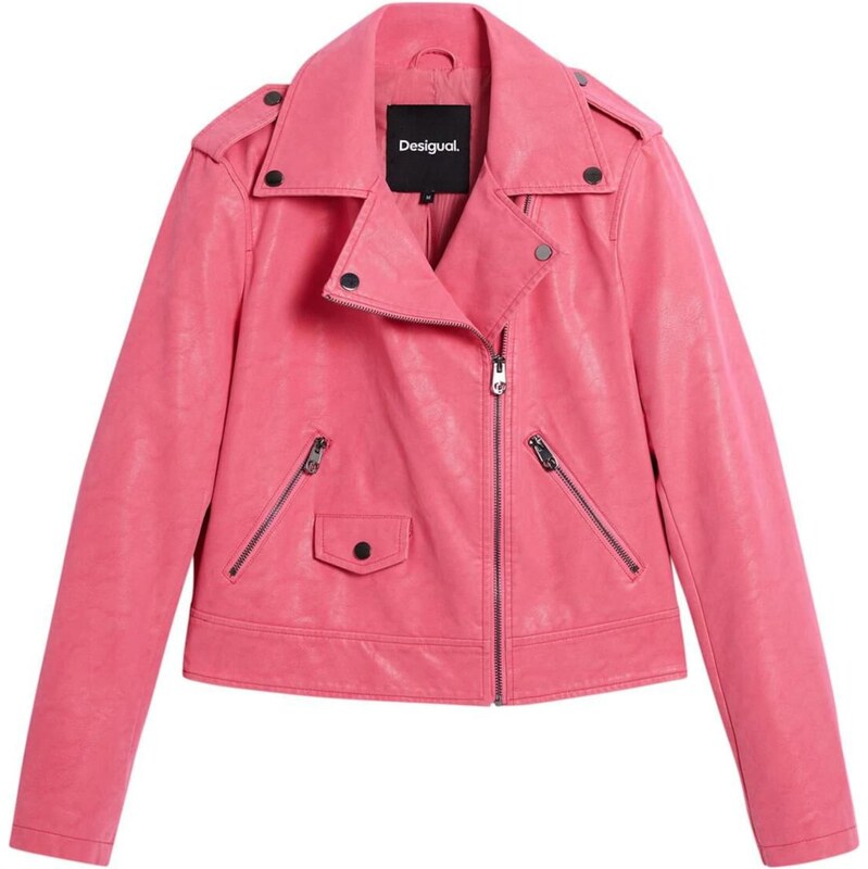 Desigual Prechodná bunda ružová 67632119
