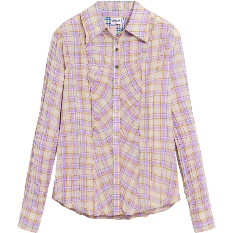 Desigual Blúzka béžová / horčicová / svetloružová 67632166