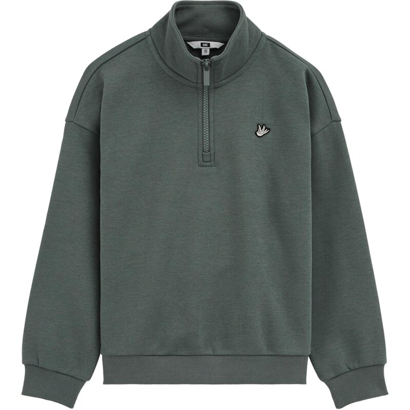 WE Fashion Mikina olivová 67632193