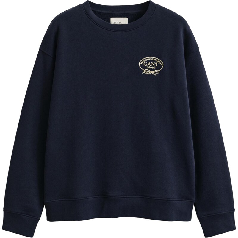 GANT Mikina námornícka modrá 67632276