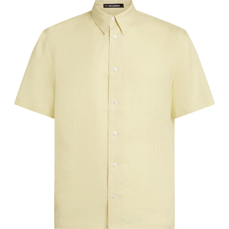 Karl Lagerfeld Košeľa svetložltá 67632298