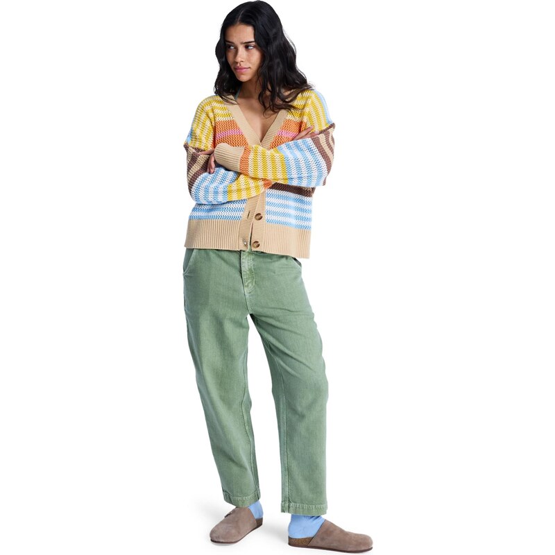 ROXY Nohavice Break My Soul zelená 67632337