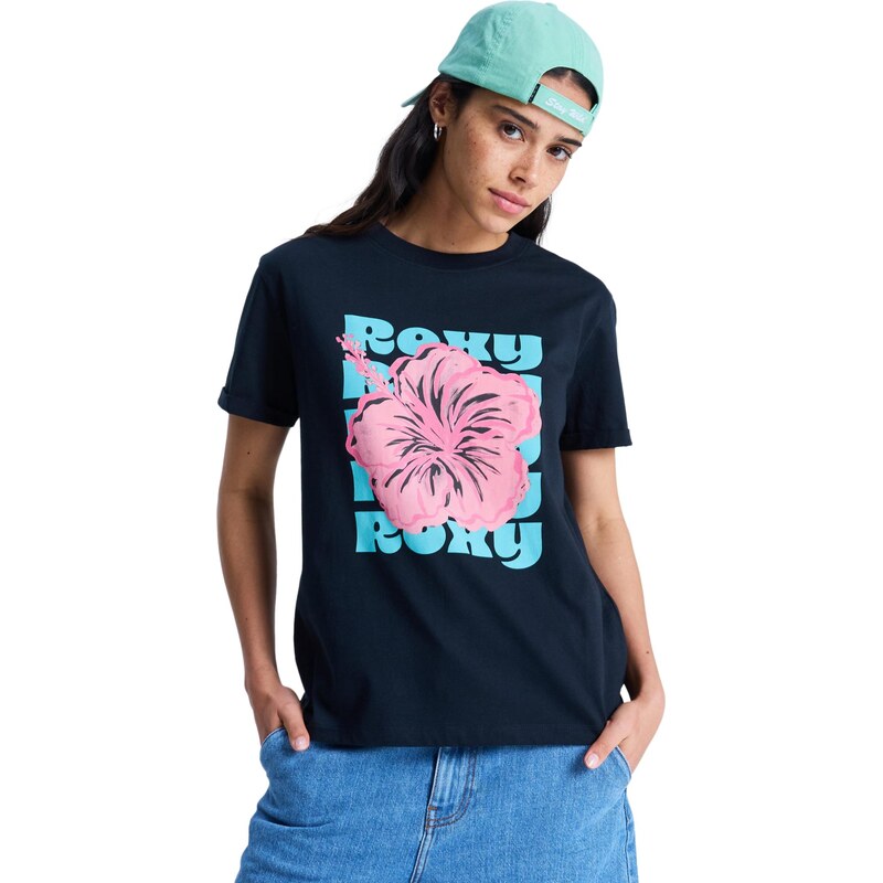 ROXY Tričko Oceanregular Poster námornícka modrá / nebesky modrá / 67632357