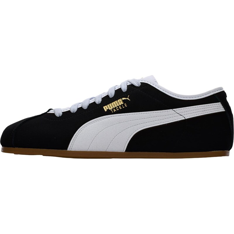 PUMA Nízke tenisky Tackle zlatá / čierna / biela 67632415