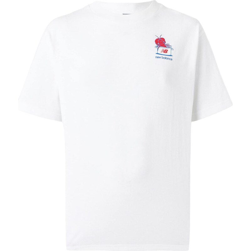 new balance Tričko námornícka modrá / kráľovská modrá / svetločervená 67632459