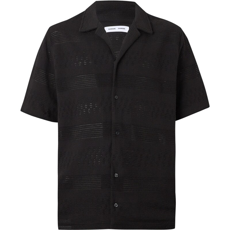 Samsøe Samsøe Košeľa Martin čierna 67632463