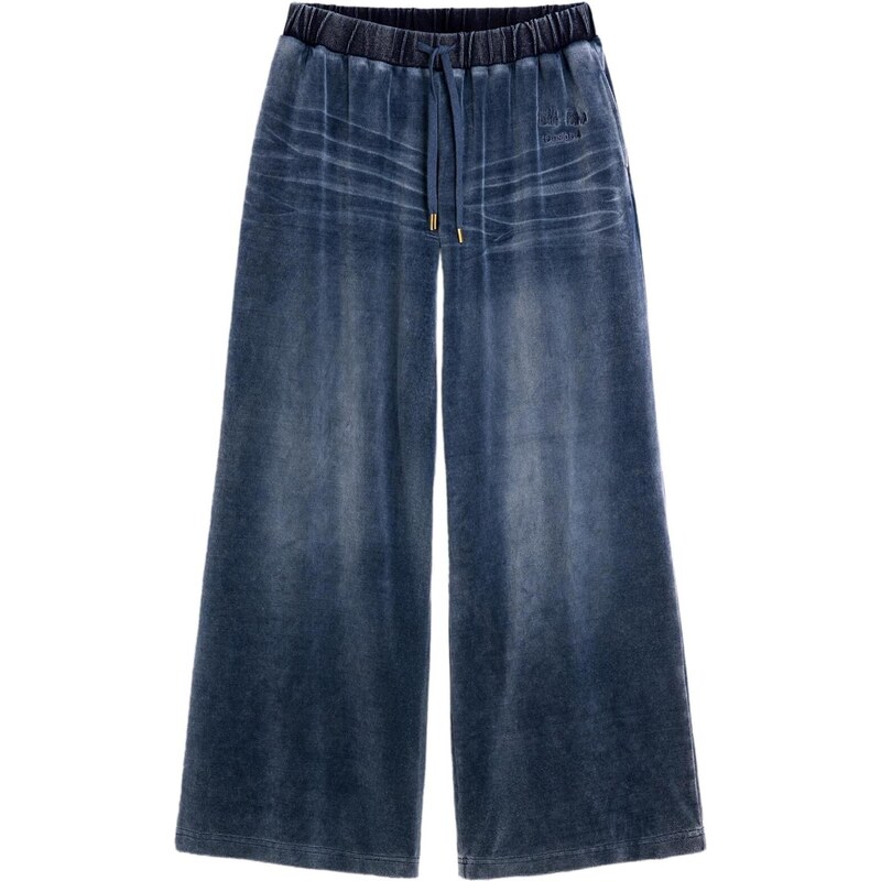 Desigual Nohavice Masha Popova tmavomodrá 67632475