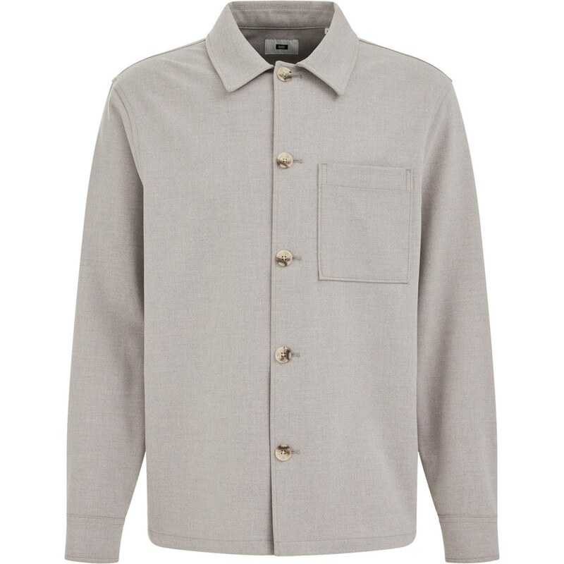 WE Fashion Biznis košeľa sivá 67632489