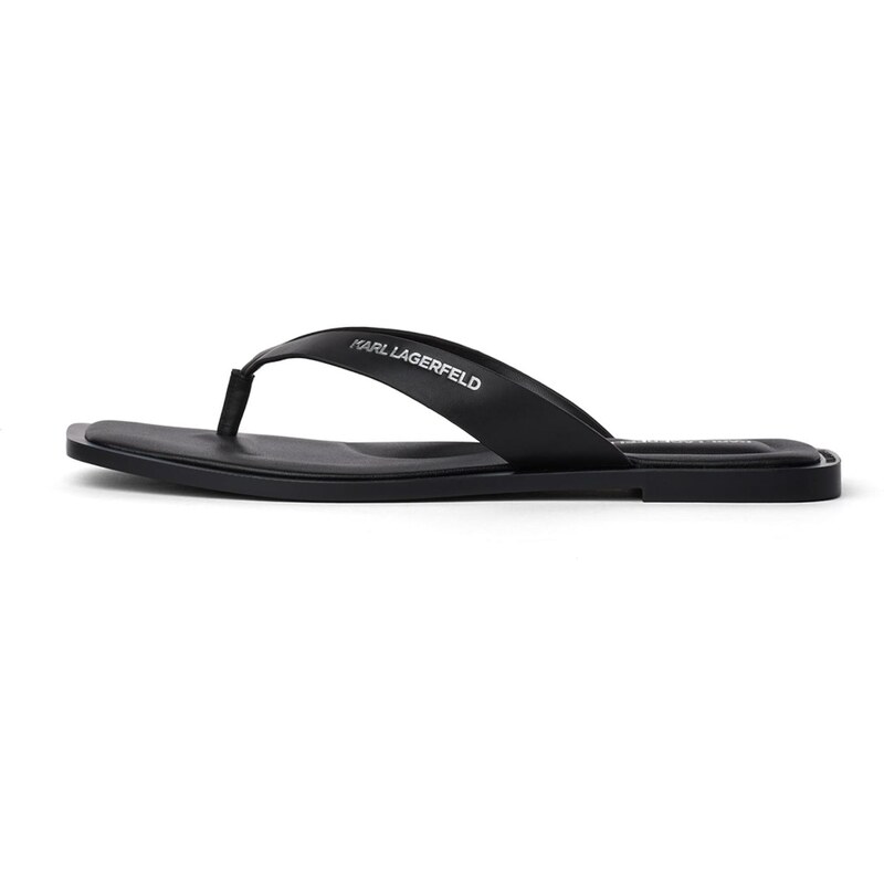 KARL LAGERFELD JEANS Papuče KASTOR IV čierna 67632499