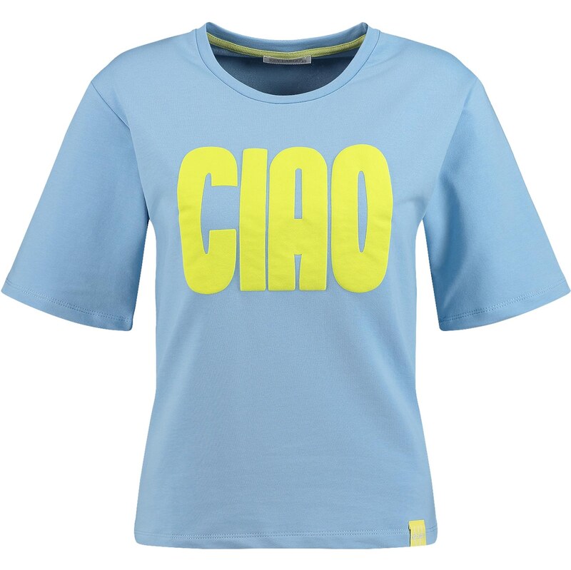 Key Largo Tričko Bella svetlomodrá / žltá 67632504