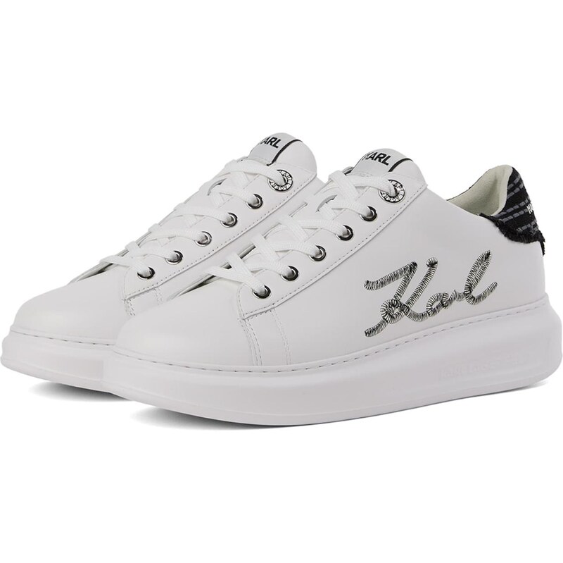 Karl Lagerfeld Nízke tenisky KAPRI SIGNIA LOW TOP biela 67632524