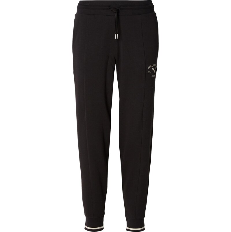 PUMA Športové nohavice CLASS čierna / biela 67632535