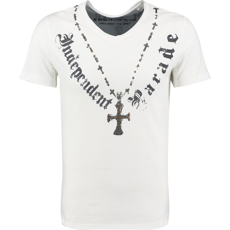 Key Largo Tričko Independent biela 67632544