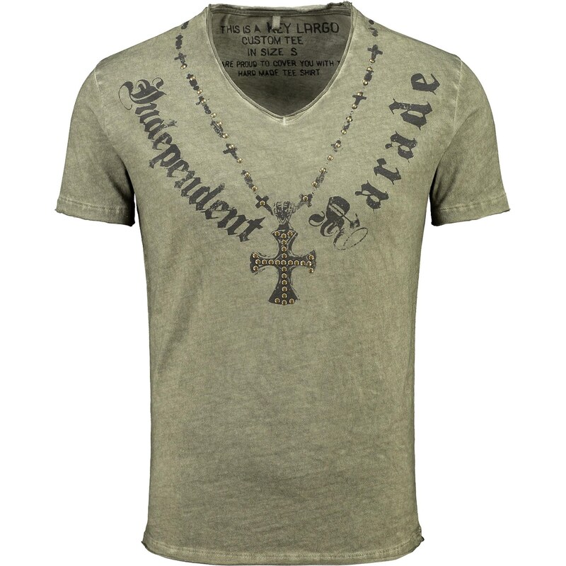 Key Largo Tričko Independent zelená / čierna 67632543