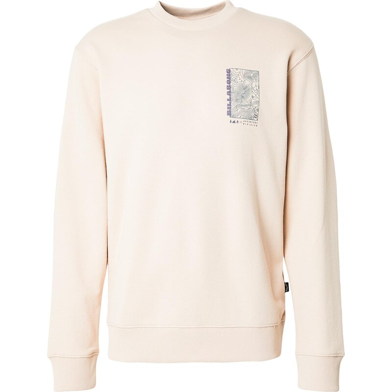 BILLABONG Mikina Compass piesková / tmavozelená / fialová 67632562