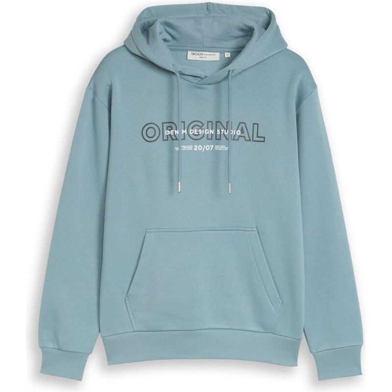 TOM TAILOR DENIM Mikina svetlomodrá / antracitová / biela 67632580