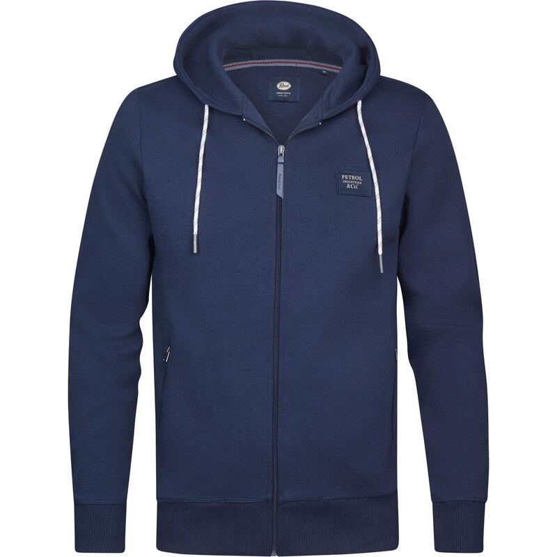 Petrol Industries Tepláková bunda námornícka modrá 67632597