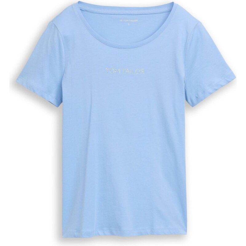 TOM TAILOR Tričko nebesky modrá 67632600