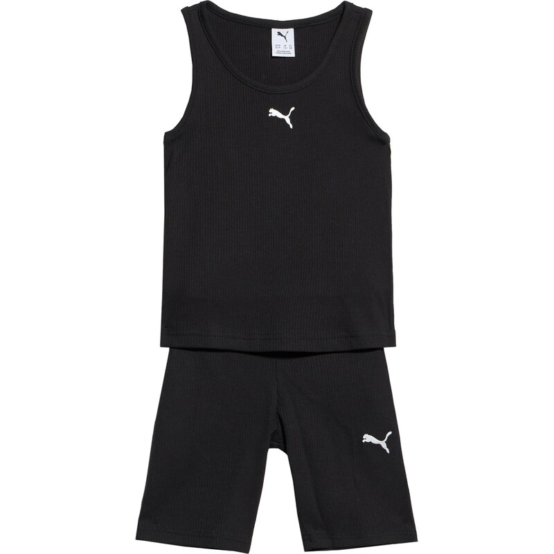 PUMA Set Ess čierna / biela 67632601