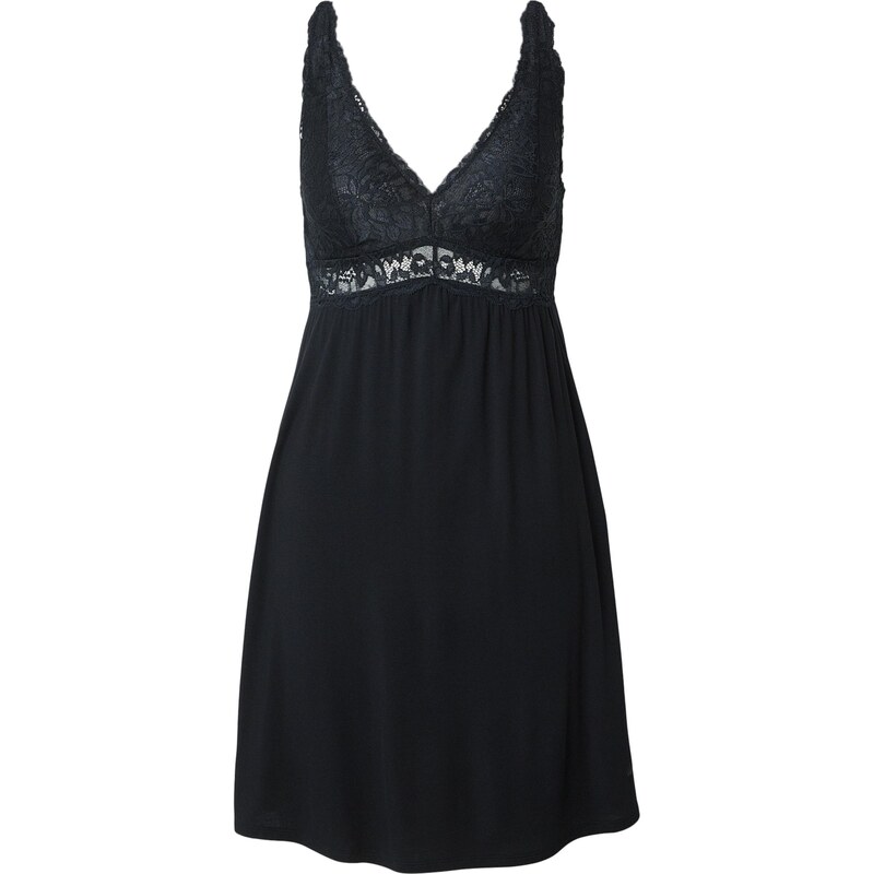 TRIUMPH Nočná košieľka Red Label Timeless Sensuality čierna 67654419