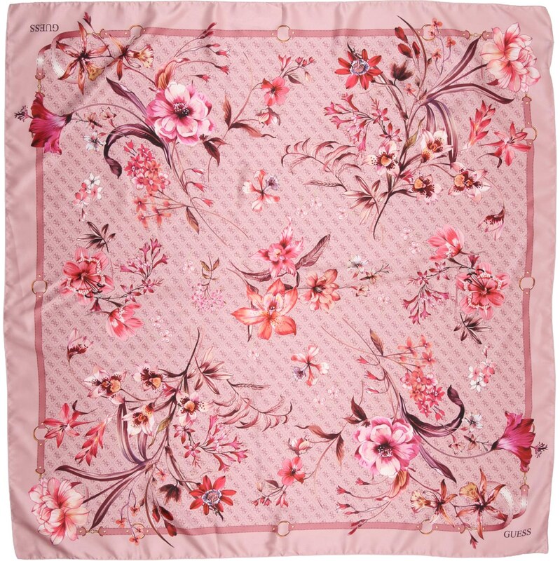 GUESS Šatka ružová / rosé / bordová 67632757