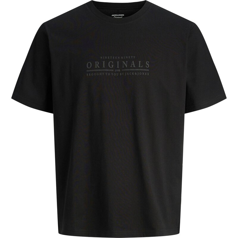 JACK & JONES Tričko JORCATSKILLS sivá / čierna 67632804